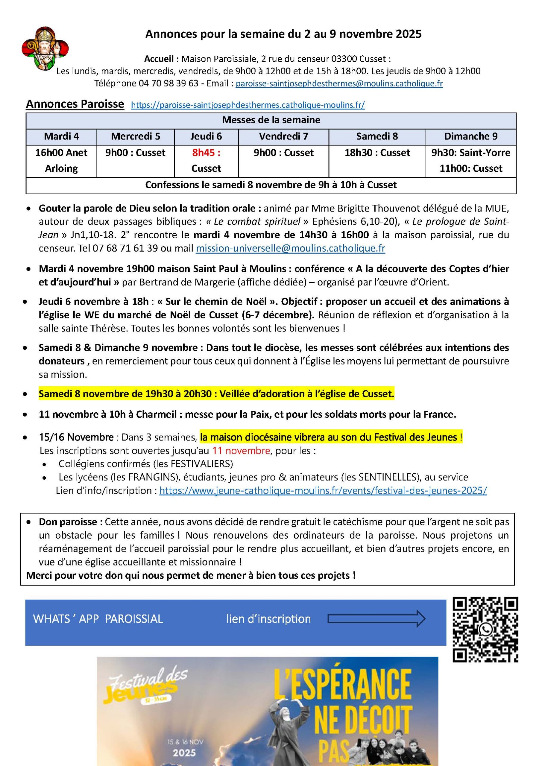 2025 10 28 infos sem 45 semaine 2 au 9 novembre 2025 v3 (1)